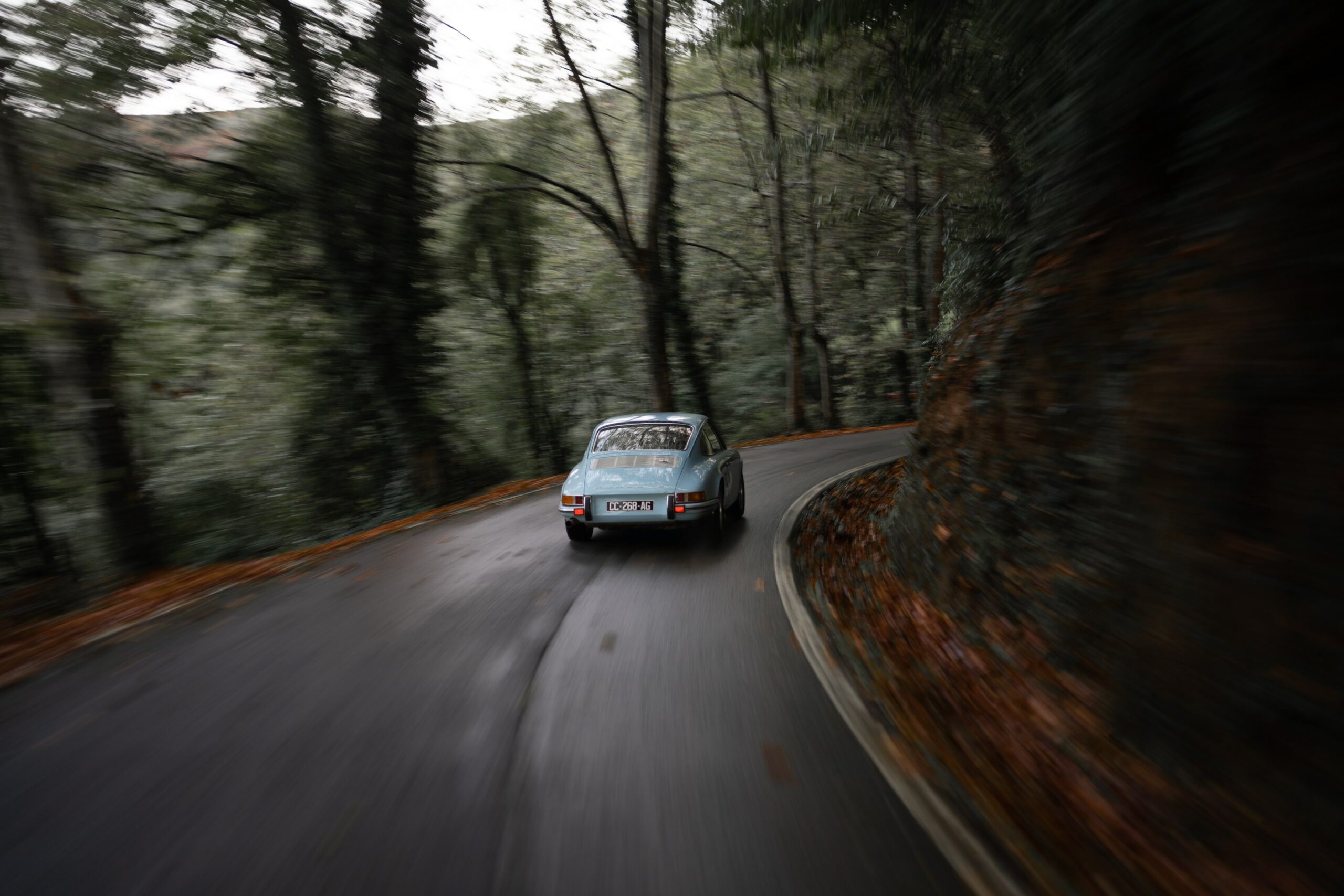 Effet de filé sur une porche