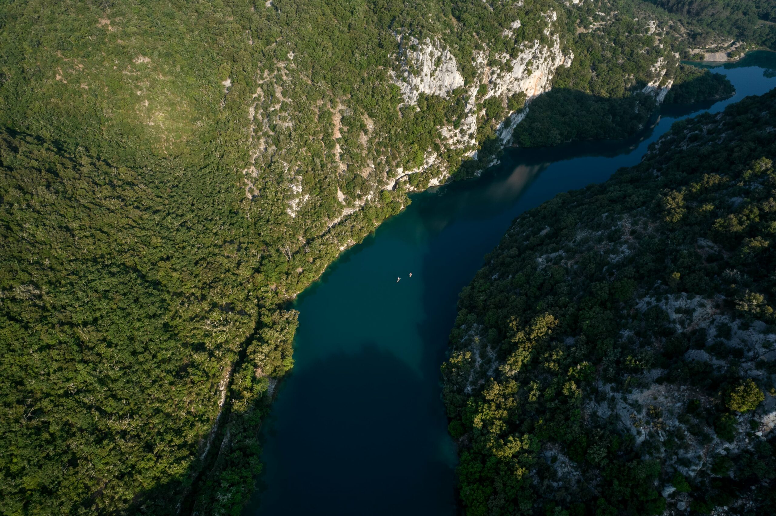 Shooting pour le Paddle Art Café à Esparron-de-Verdon