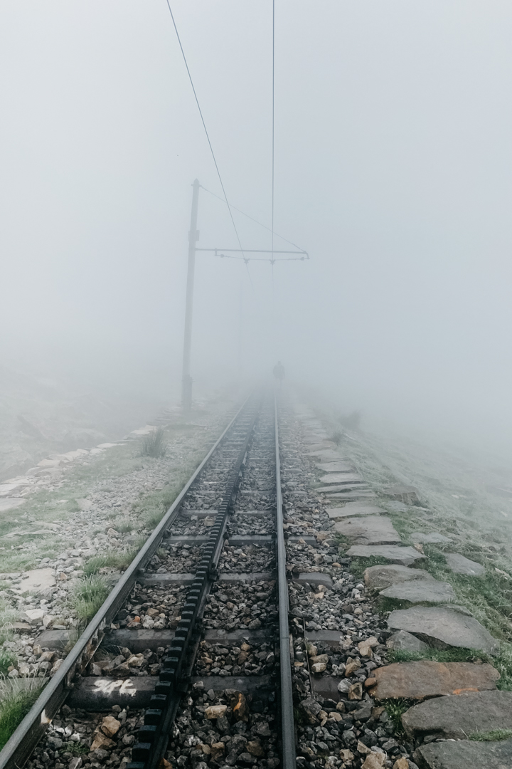 la Rhune brouillard - randonnée la Rhune pays basque
