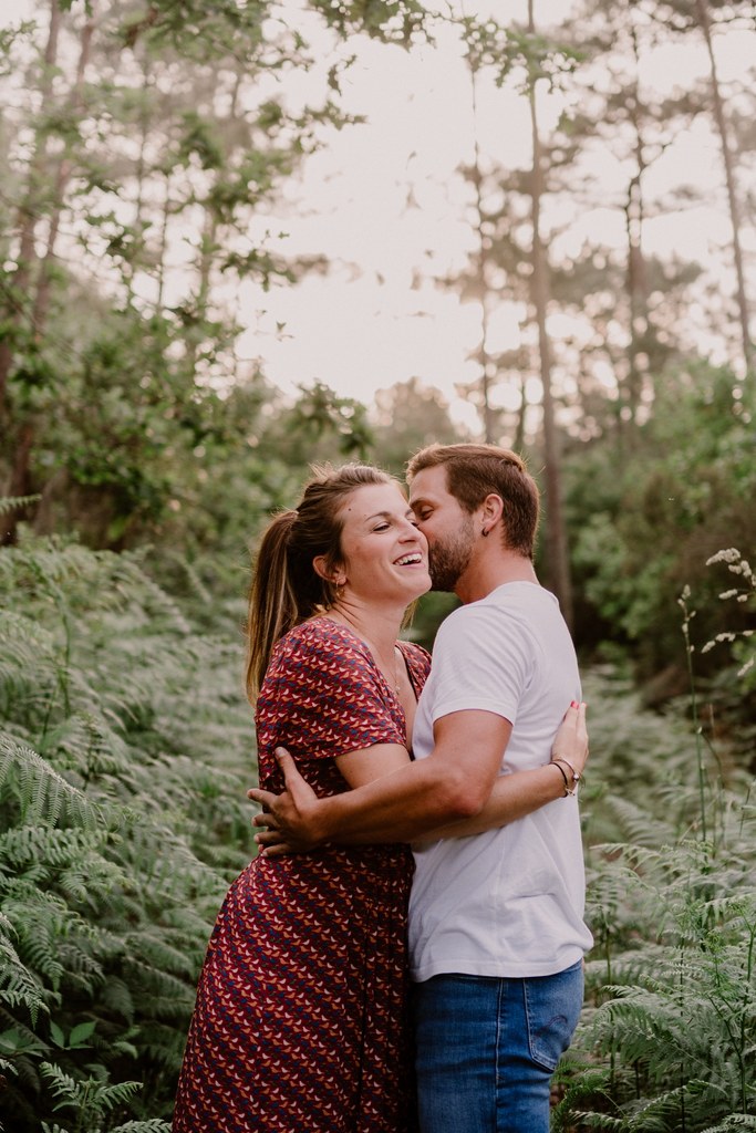 séance engagement - photographe mariage pays basque - shooting photo couple
