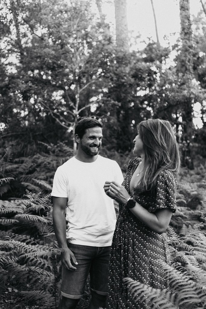 séance engagement - photographe mariage pays basque - shooting photo couple