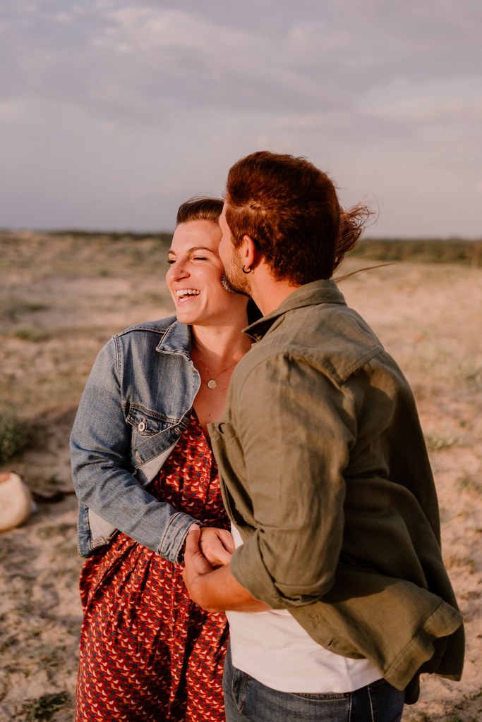 séance engagement - photographe mariage pays basque - shooting photo couple