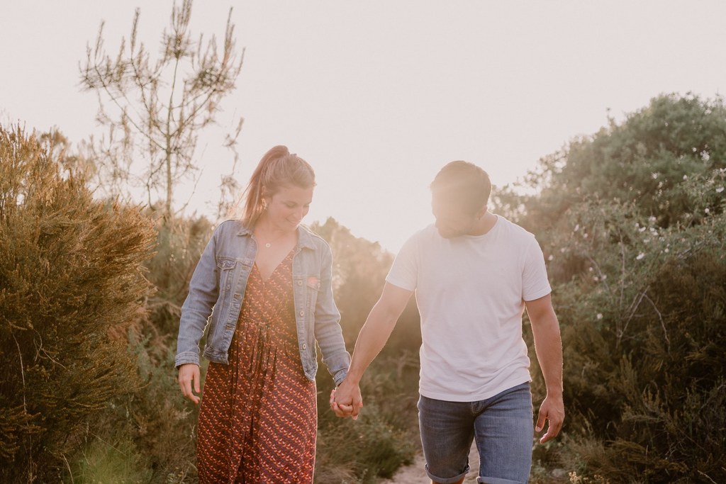 séance engagement - photographe mariage pays basque - shooting photo couple